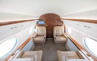Interior layout Gulfstream IV