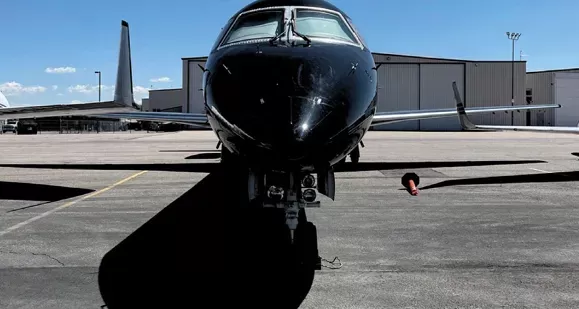 Embraer 145LR front view