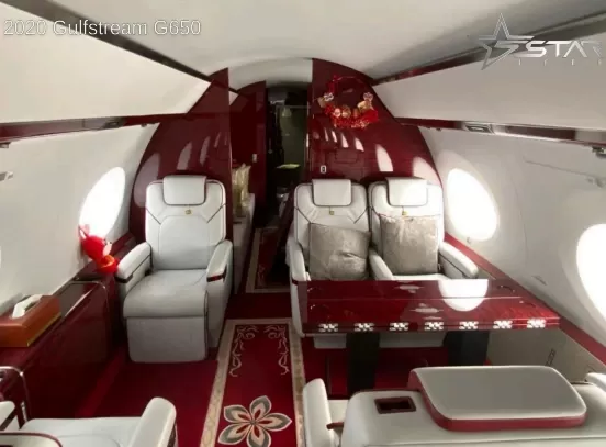 Amenities Gulfstream G650 by 5 Star Jets