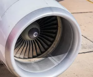 Turbine of a private plane