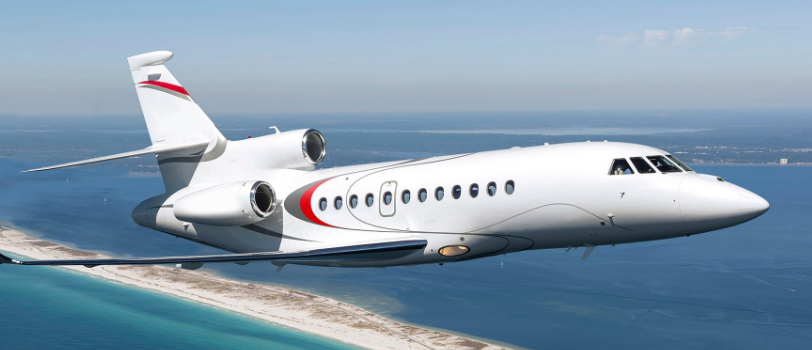 Dassault Falcon is available for rent with 5 Star Jets