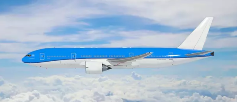 Boeing 777 aircraft flying efficiently to your destination