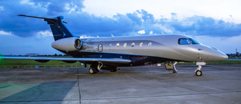 A super mid size from 5 Star Jets for charter flights