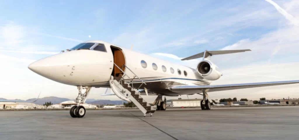 A beautiful aircraft available for charter flights