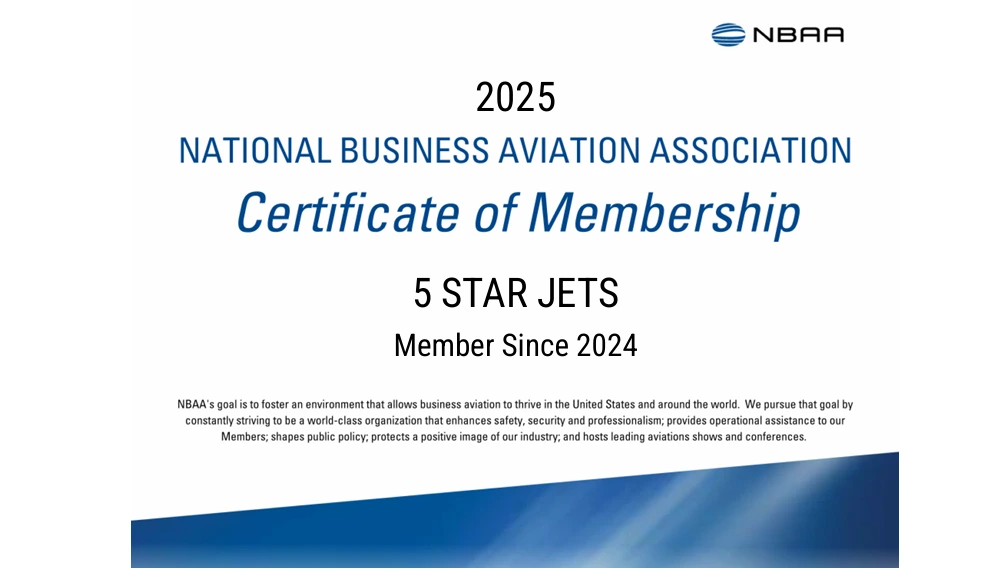 Certificado de Miembro NBAA