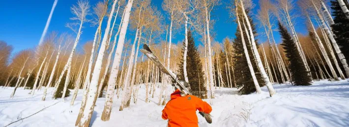 Man enjoy your ski season