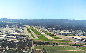 Amazing view of Van Nuys Airport in Los Angeles