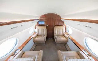 Interior layout Gulfstream IV
