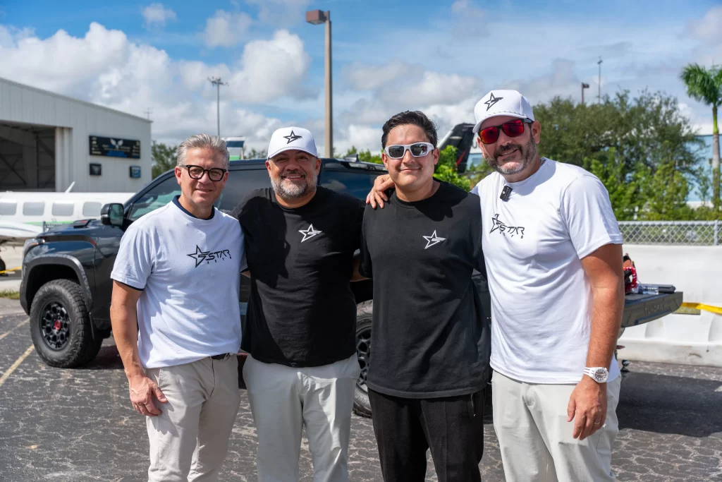 Part of our team in Opa Locka airport