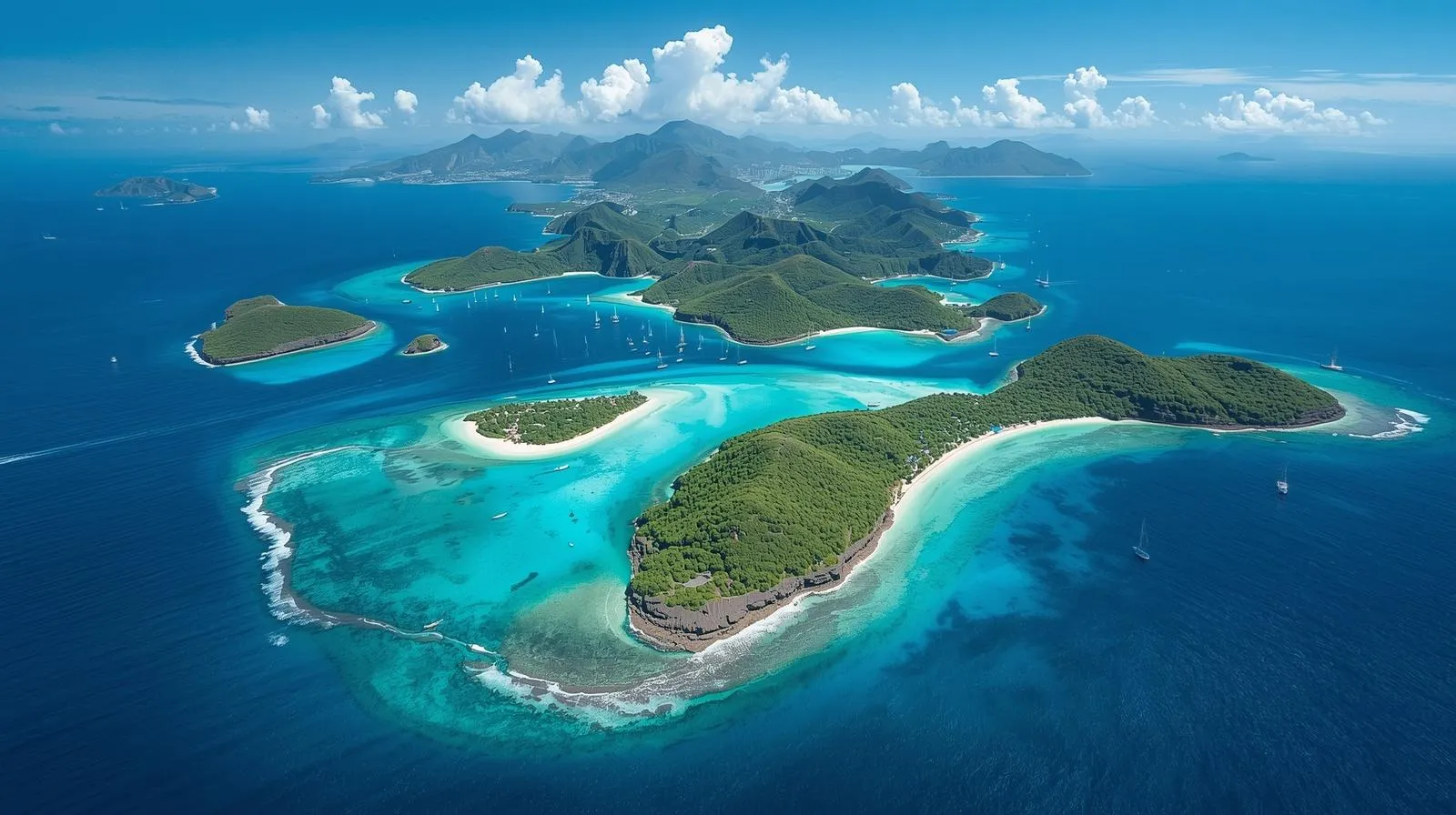 Luxury yacht and private jet lifestyle in the British Virgin Islands