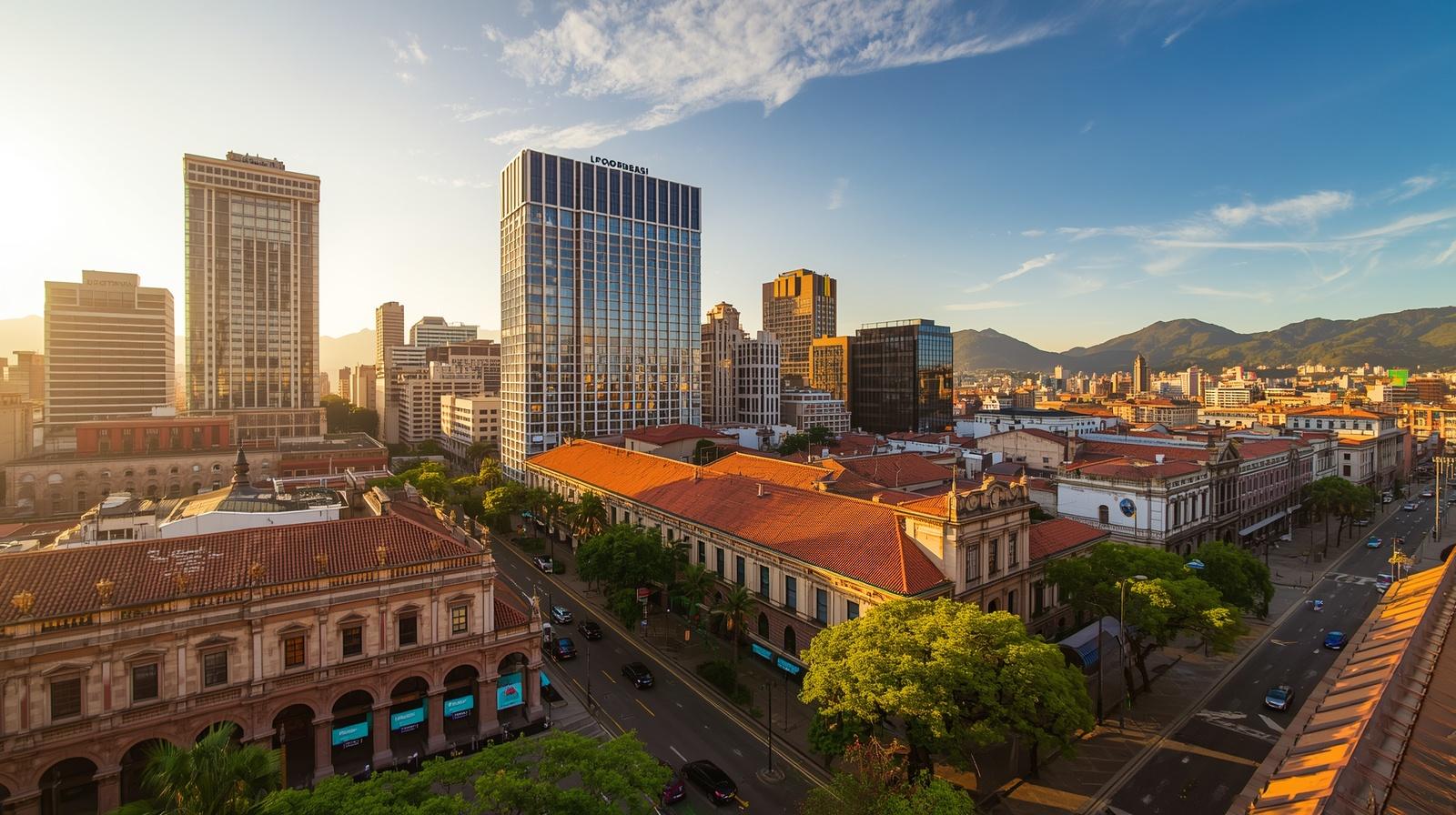 Luxury private jet connecting Houston to Bogota