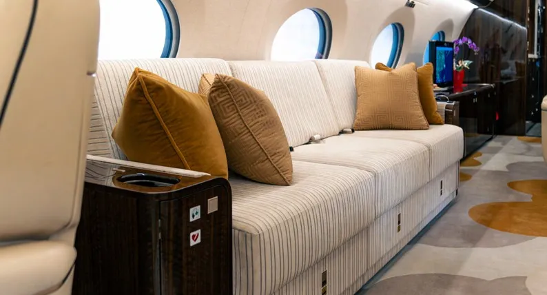 Gulfstream G650ER Interior Cabin