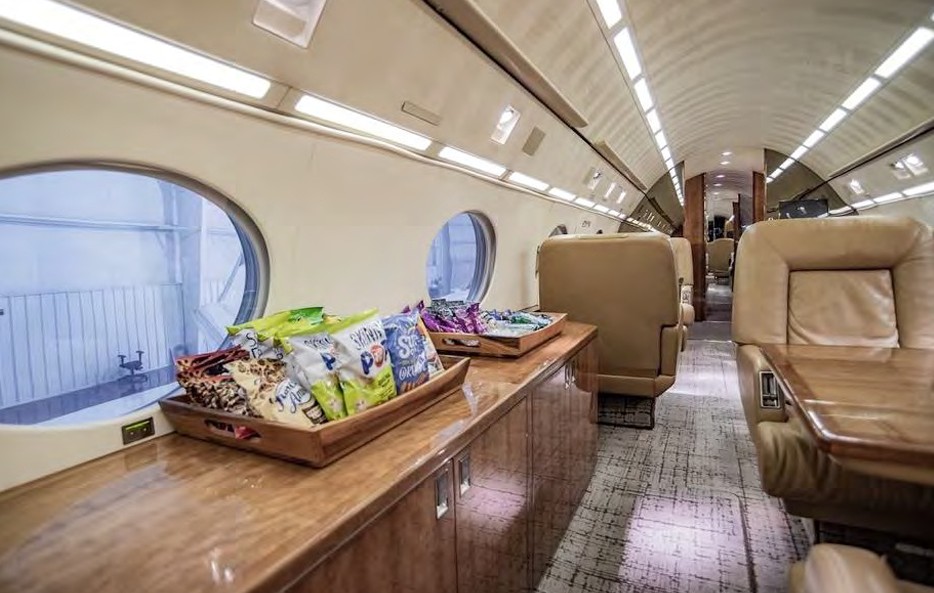 Gulfstream GIVSP Divan Area