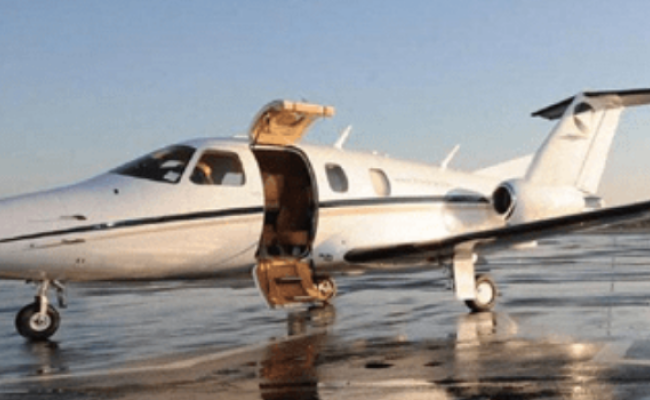 A Very Light Citation Mustang waiting for your passengers. Available for lease