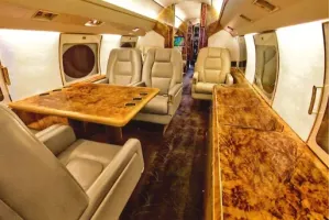 Another view of am¿n interior Gulfstream GIV