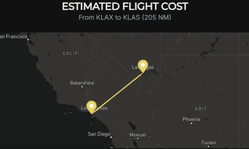 Estimated Flights Cost from Klax to Klas