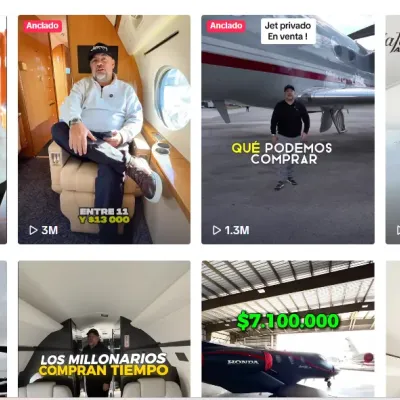 Multi-channel strategy for the sale of private jets
