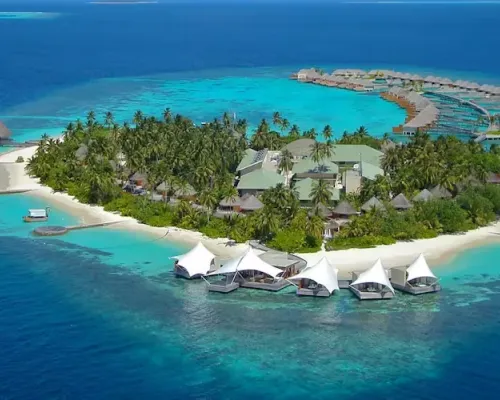 Amazing view to Maldives